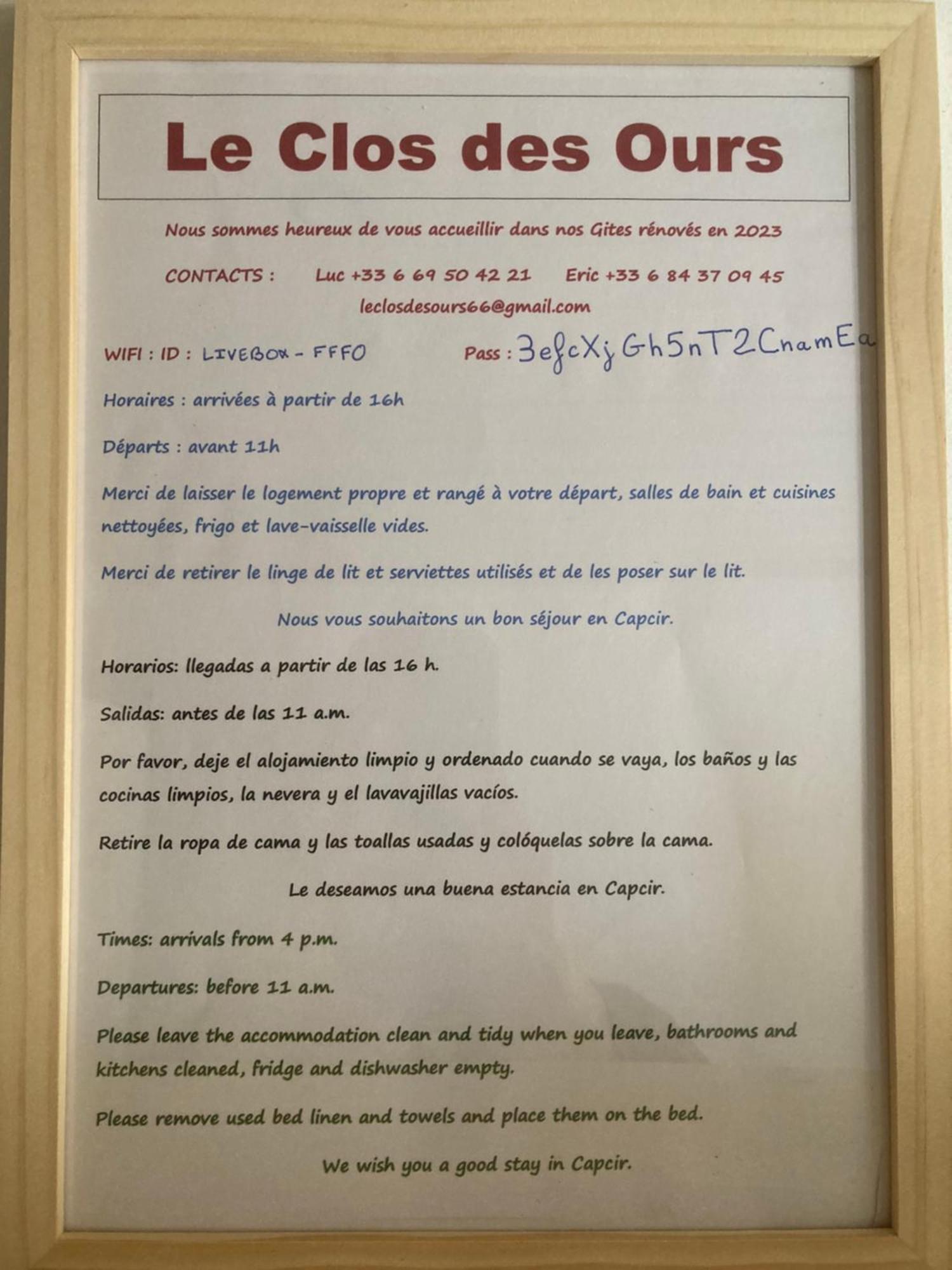 מטמל Maison Canelle Le Clos Des Ours מראה חיצוני תמונה